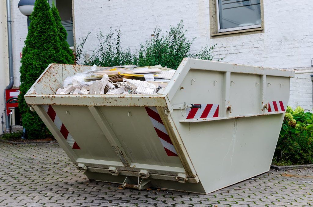 Skip In Front Of House