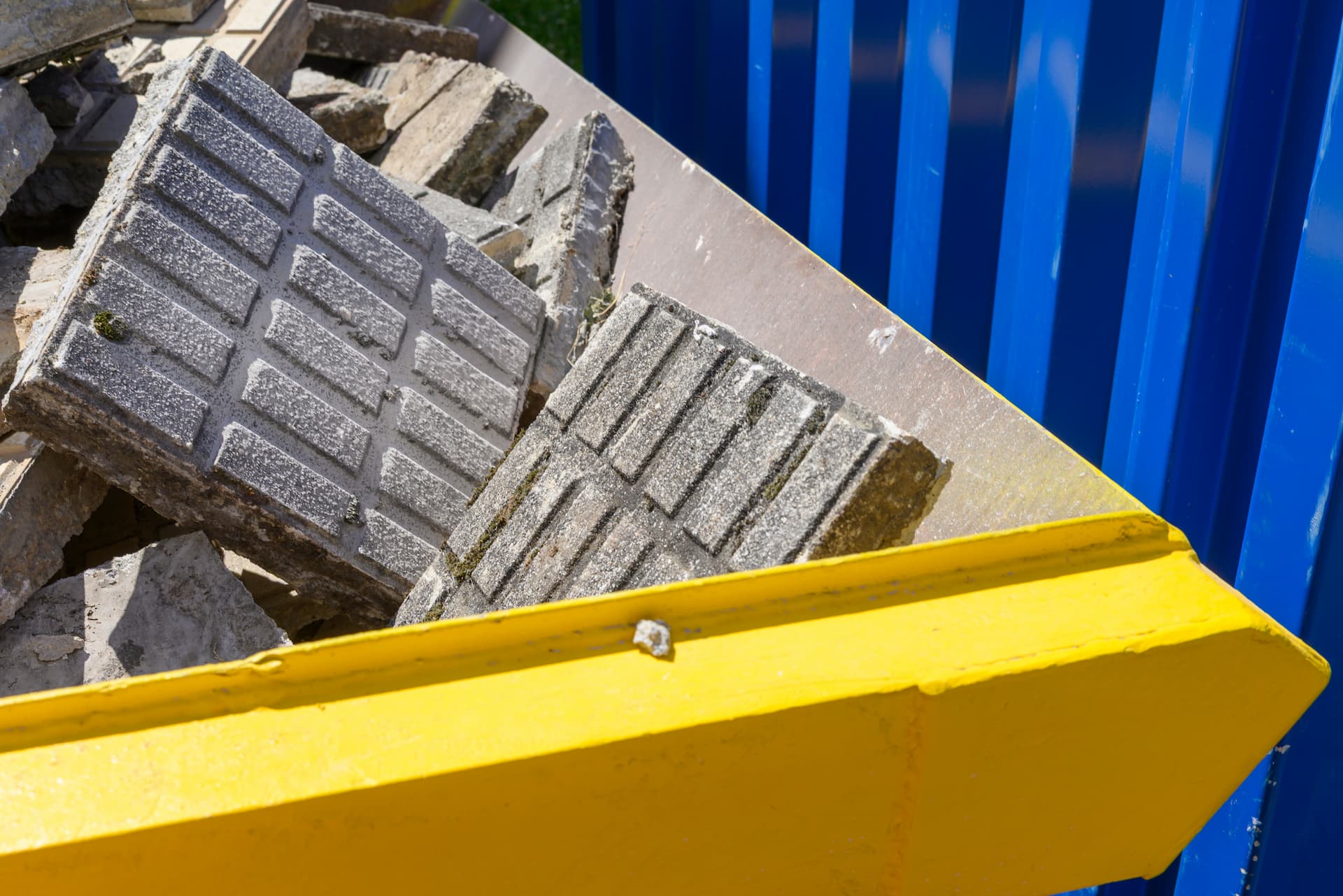 Rubble In Yellow Skip